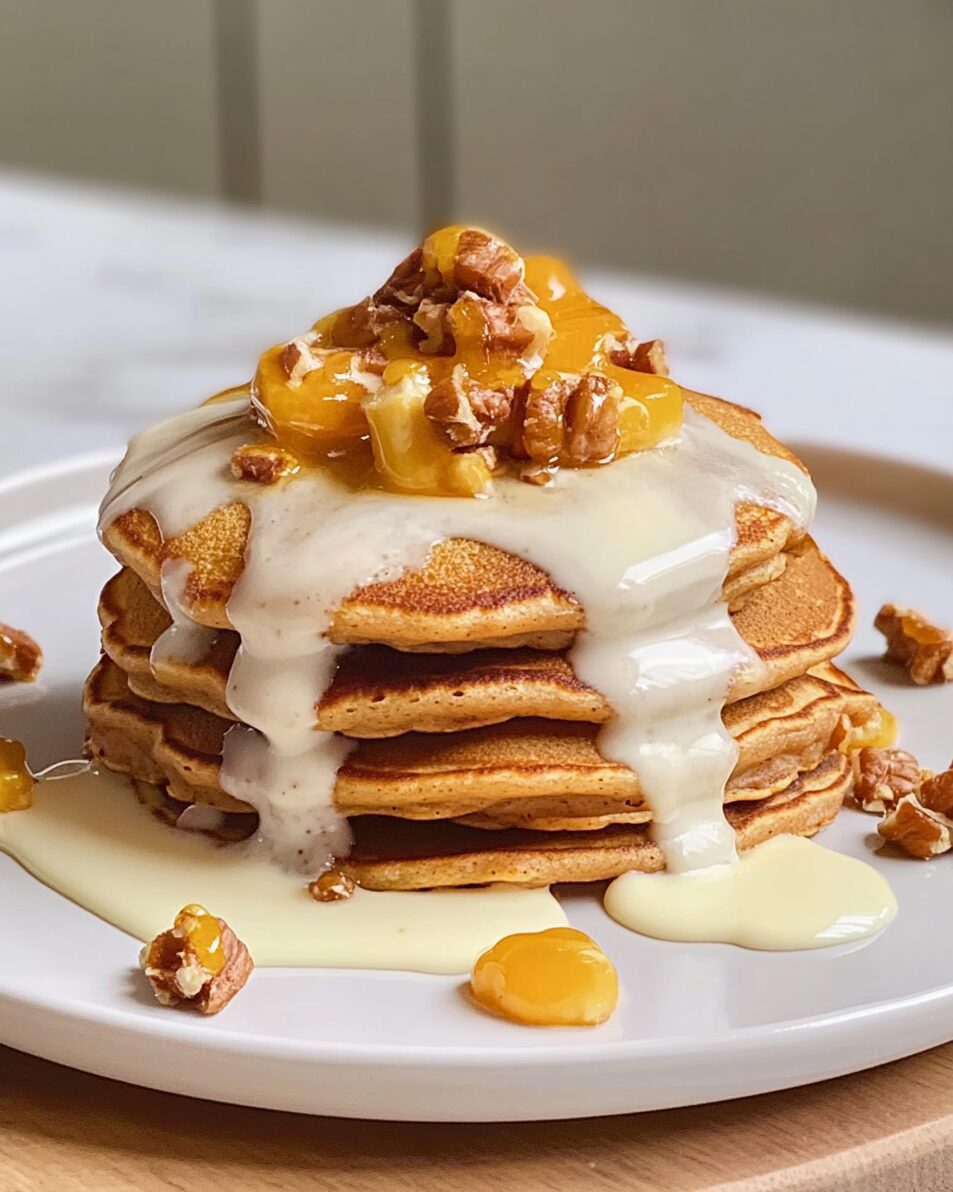 Carrot Cake Pancakes