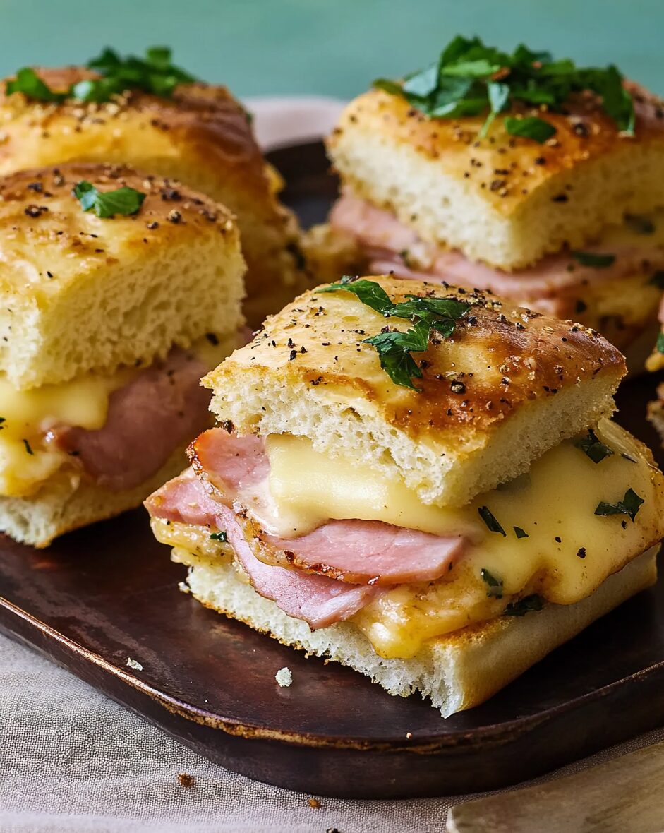Hawaiian Ham and Cheese Sliders