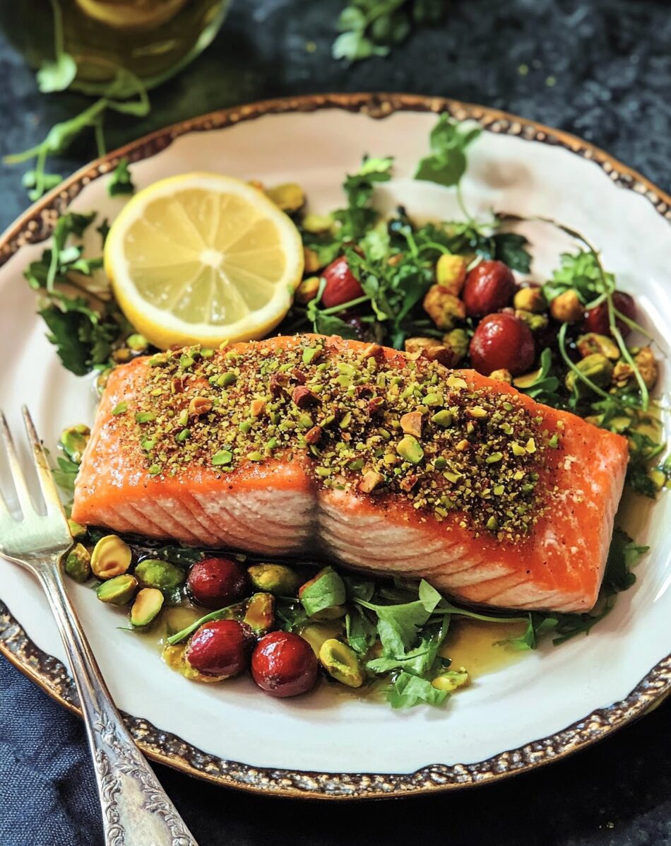 Pistachio-Crusted Salmon