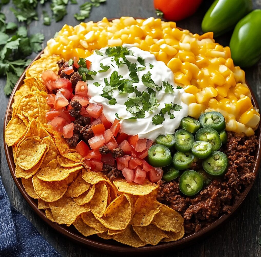 Texas Taco Dip Platter 