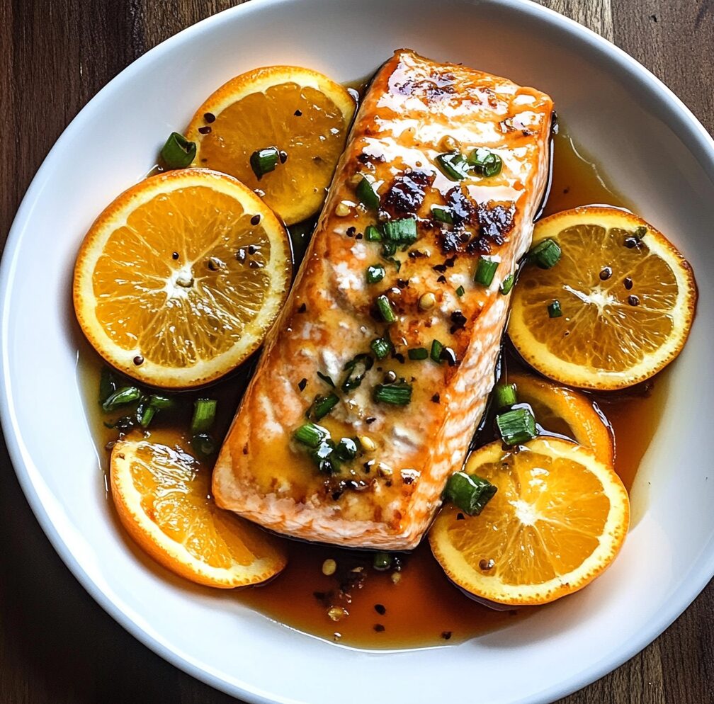 Orange Glazed Salmon