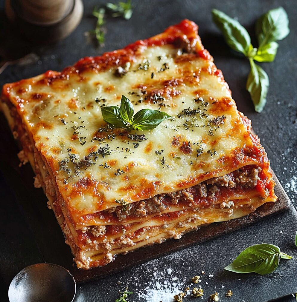 Classic Beef Lasagna
