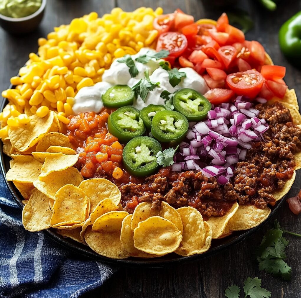 Texas Taco Dip Platter 