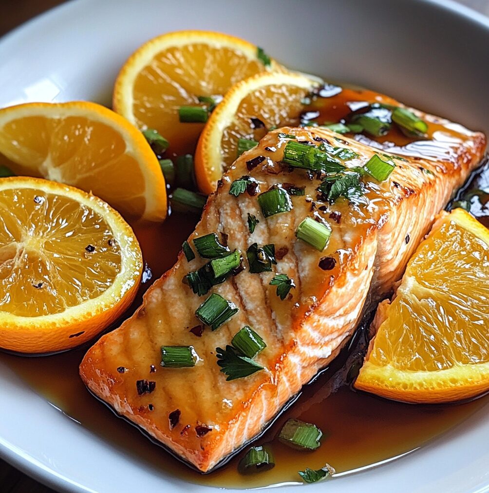 Orange Glazed Salmon