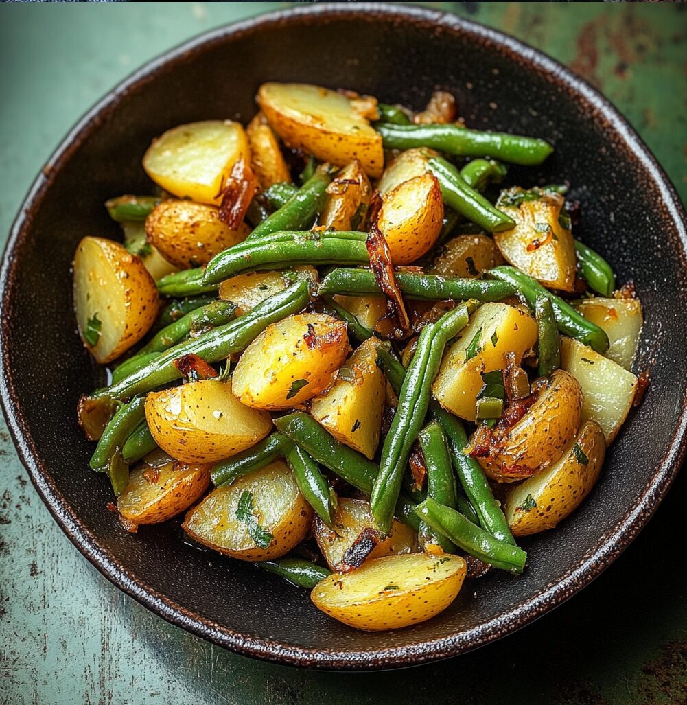 Potatoes and Green Beans