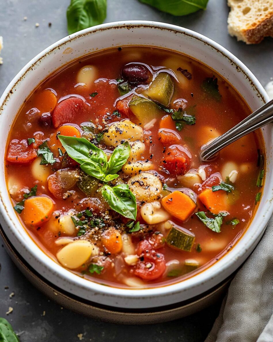 Chunky Italian Vegetable Soup