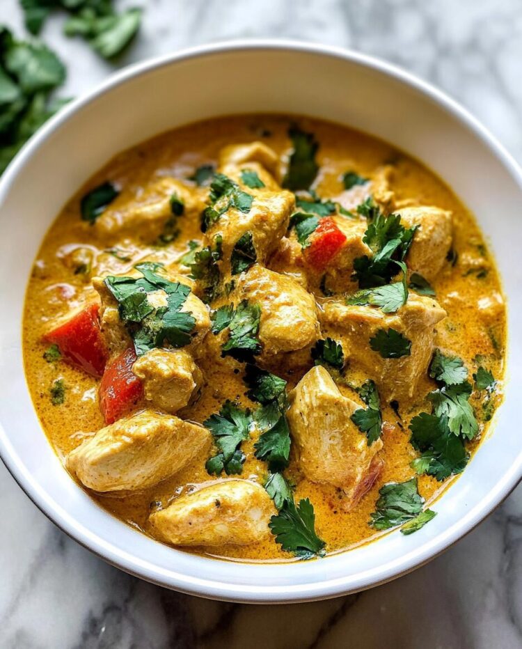 Slow Cooker Chicken Korma - Recipessin