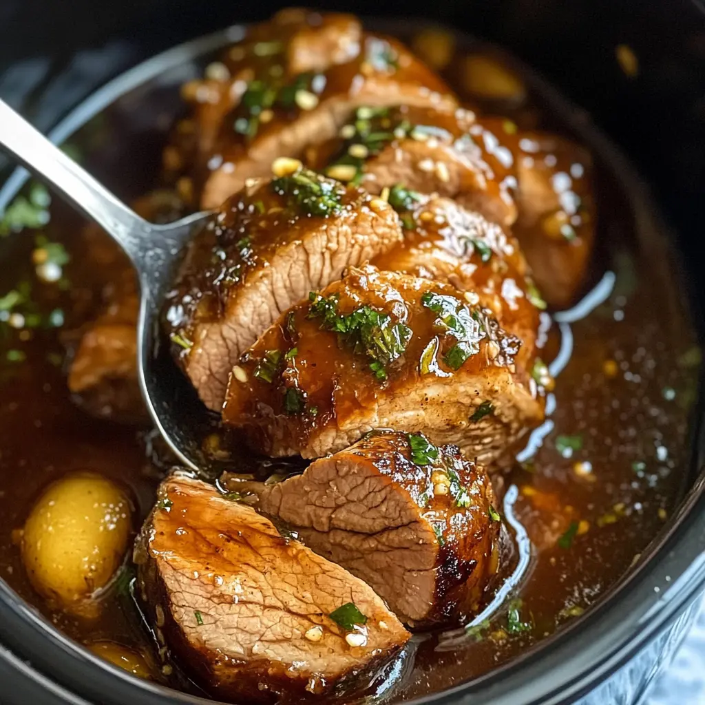Slow Cooker Pork Tenderloin