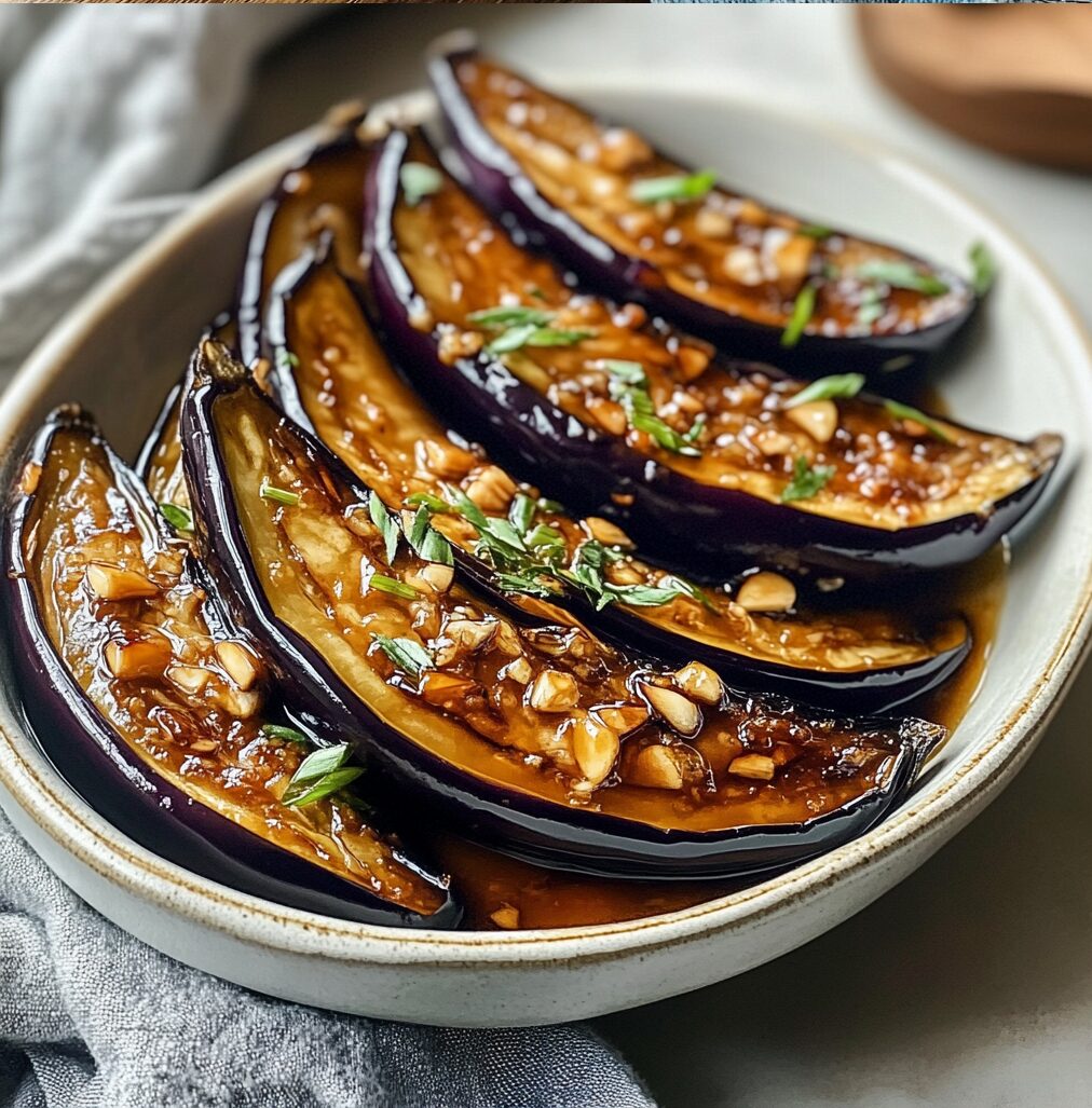 Chinese Eggplant with Garlic Sauce