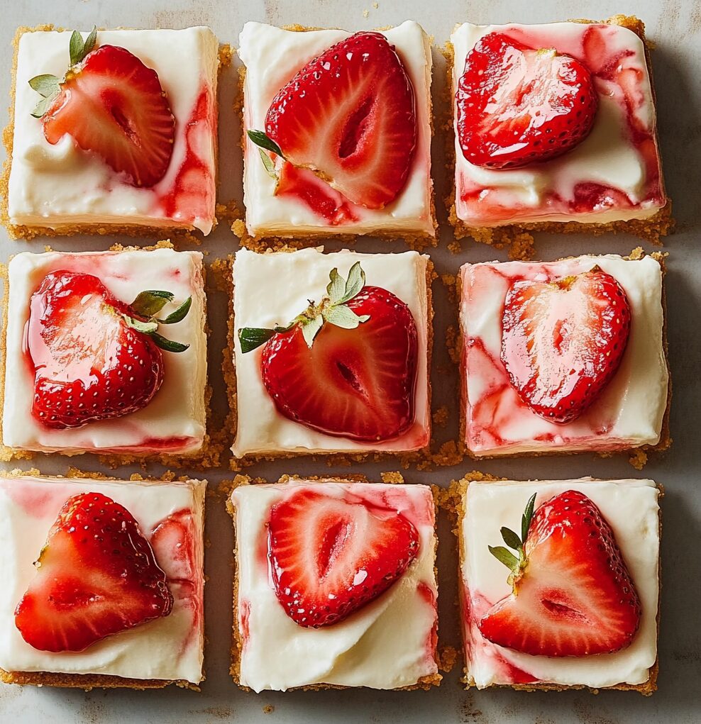 Strawberry Cheesecake Bars