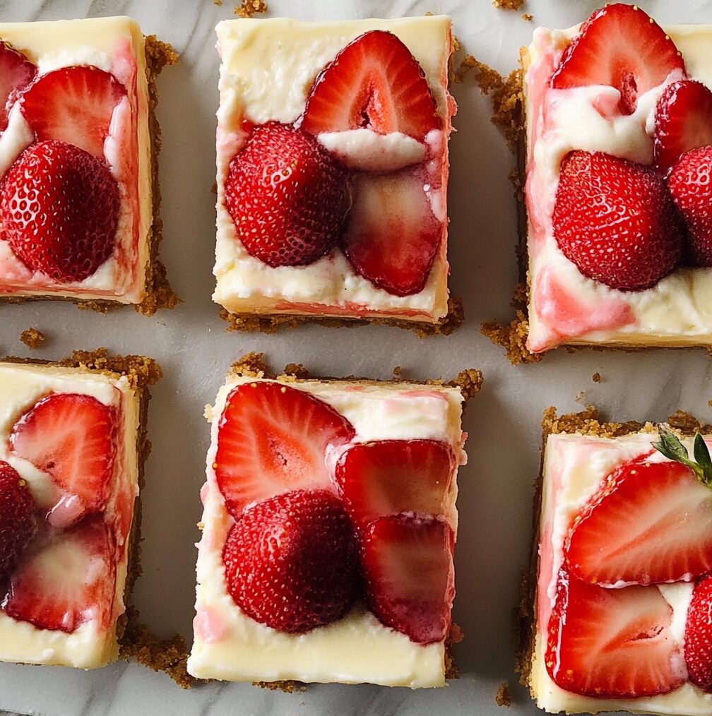 Strawberry Cheesecake Bars
