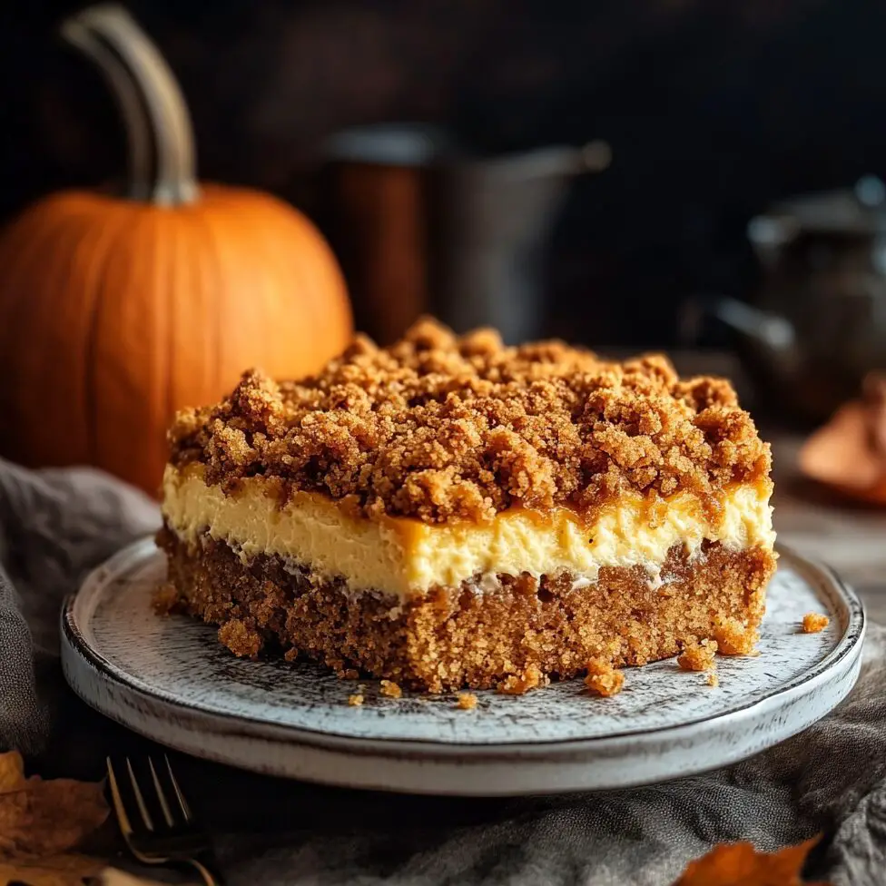 Pumpkin Crumble Cake