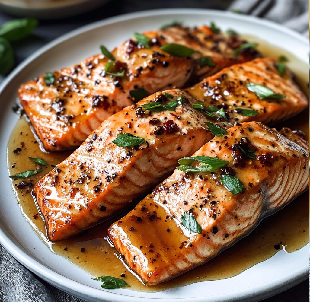 Honey Buttered Salmon