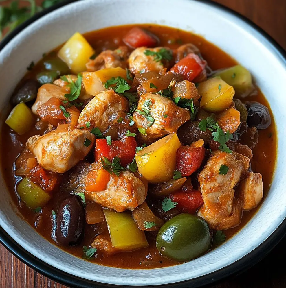 Chicken Afritada