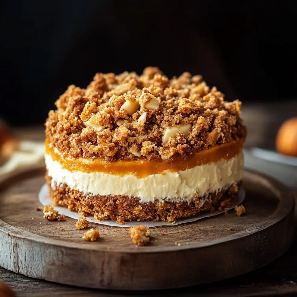Pumpkin Crumble Cake