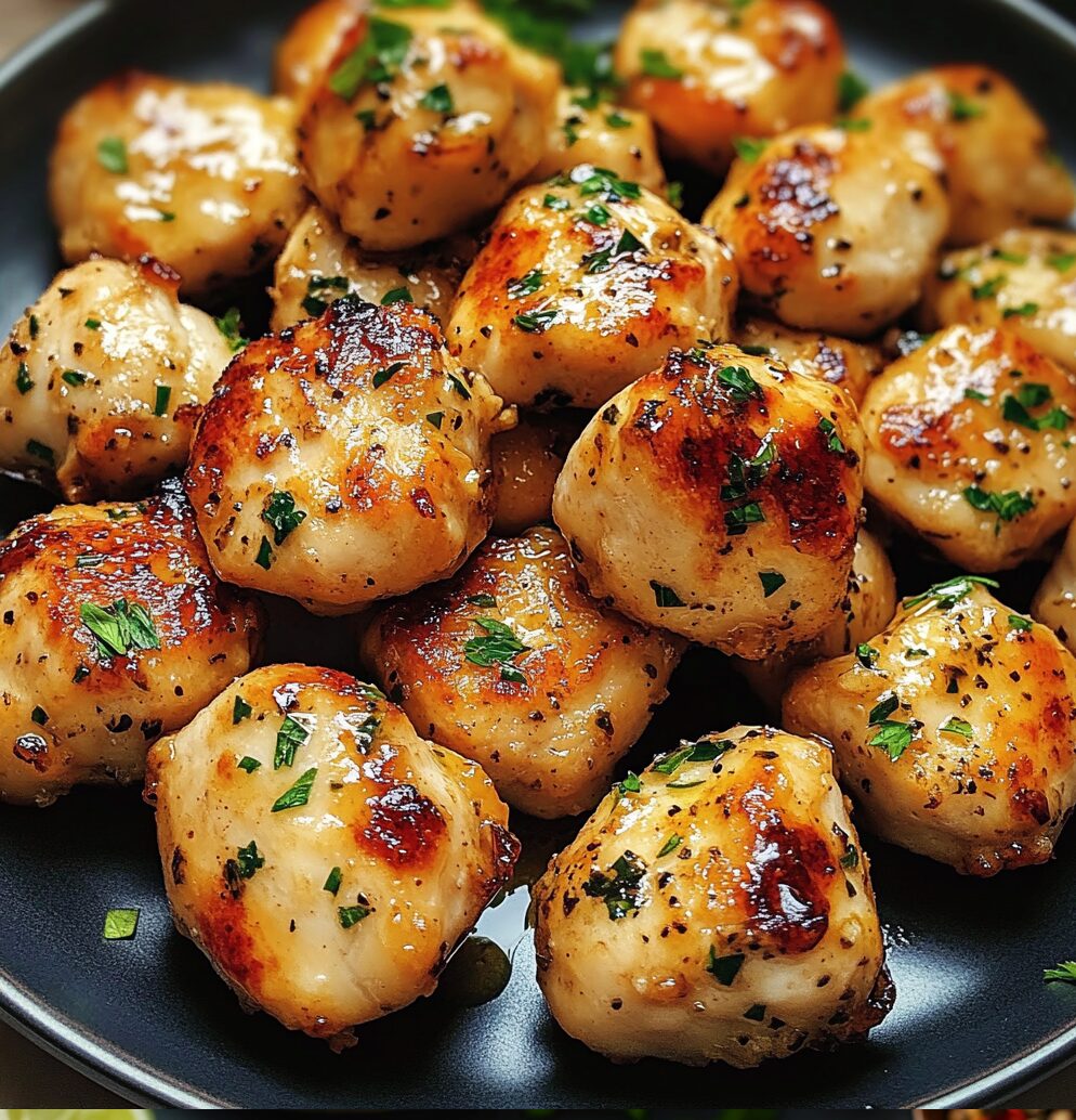 Garlic Butter Chicken Bites