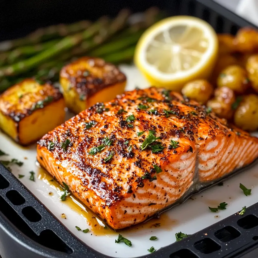 Easy Air Fryer Salmon