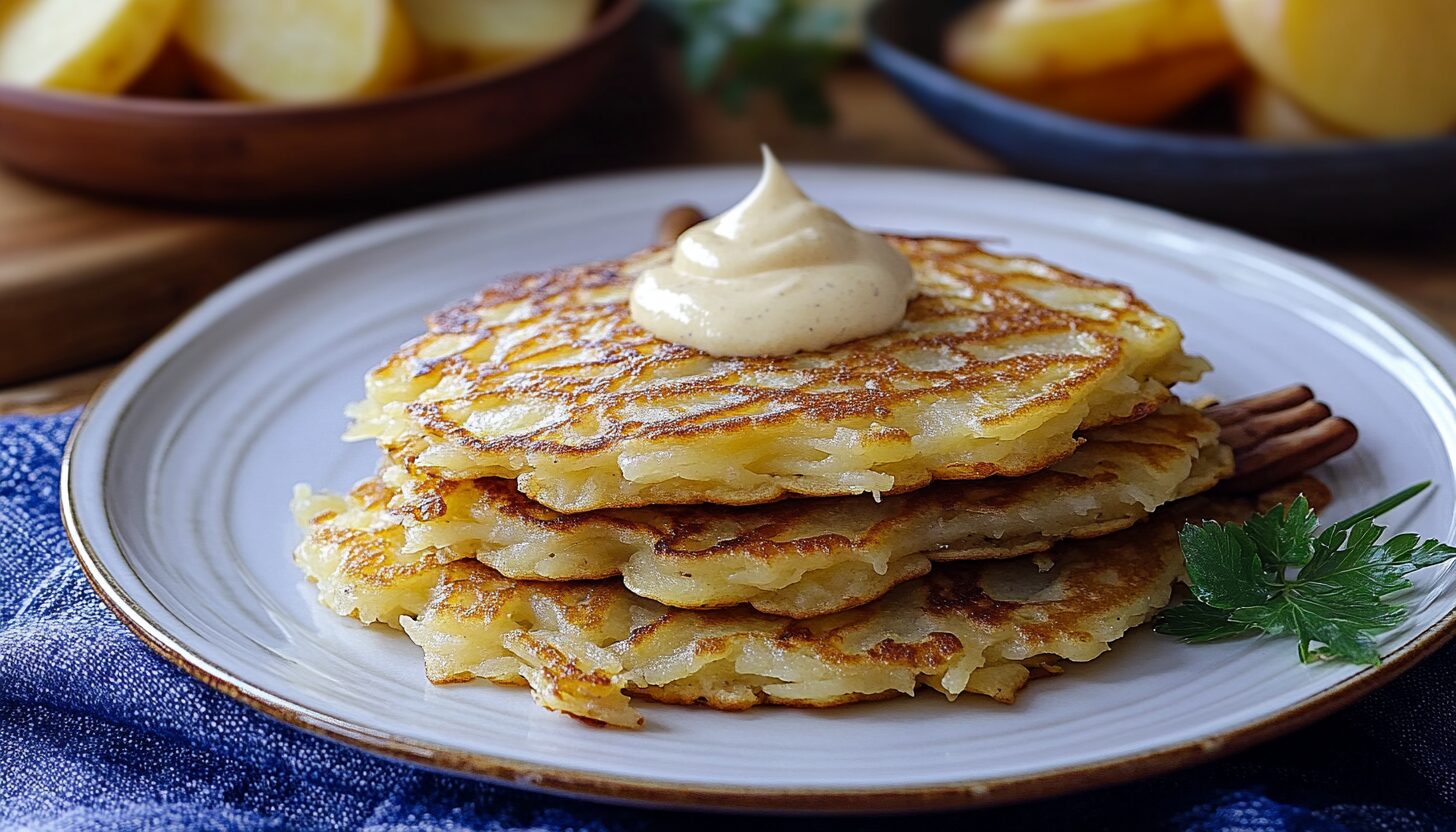 Simple Shredded Potato Pancakes
