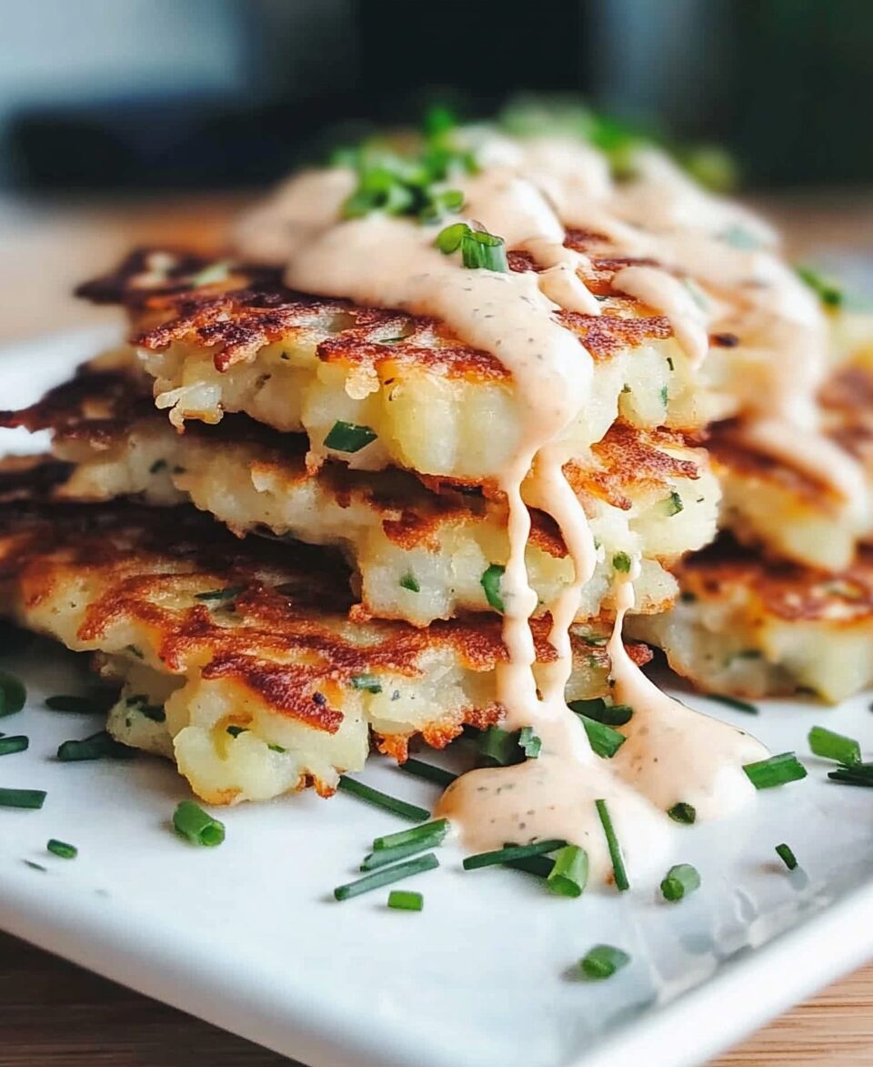 Chive Potato Latkes