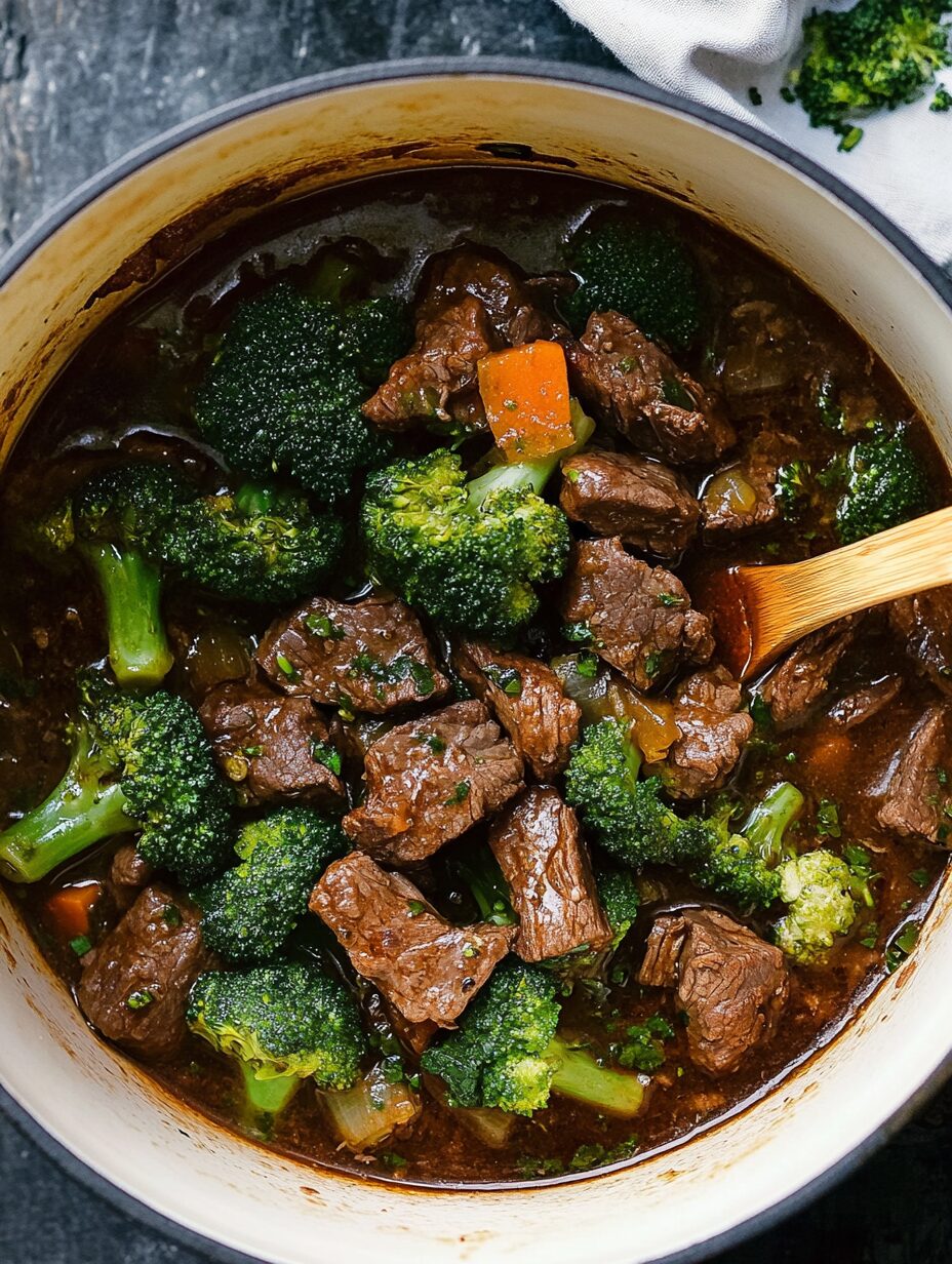 Slow Cooker Beef and Broccoli