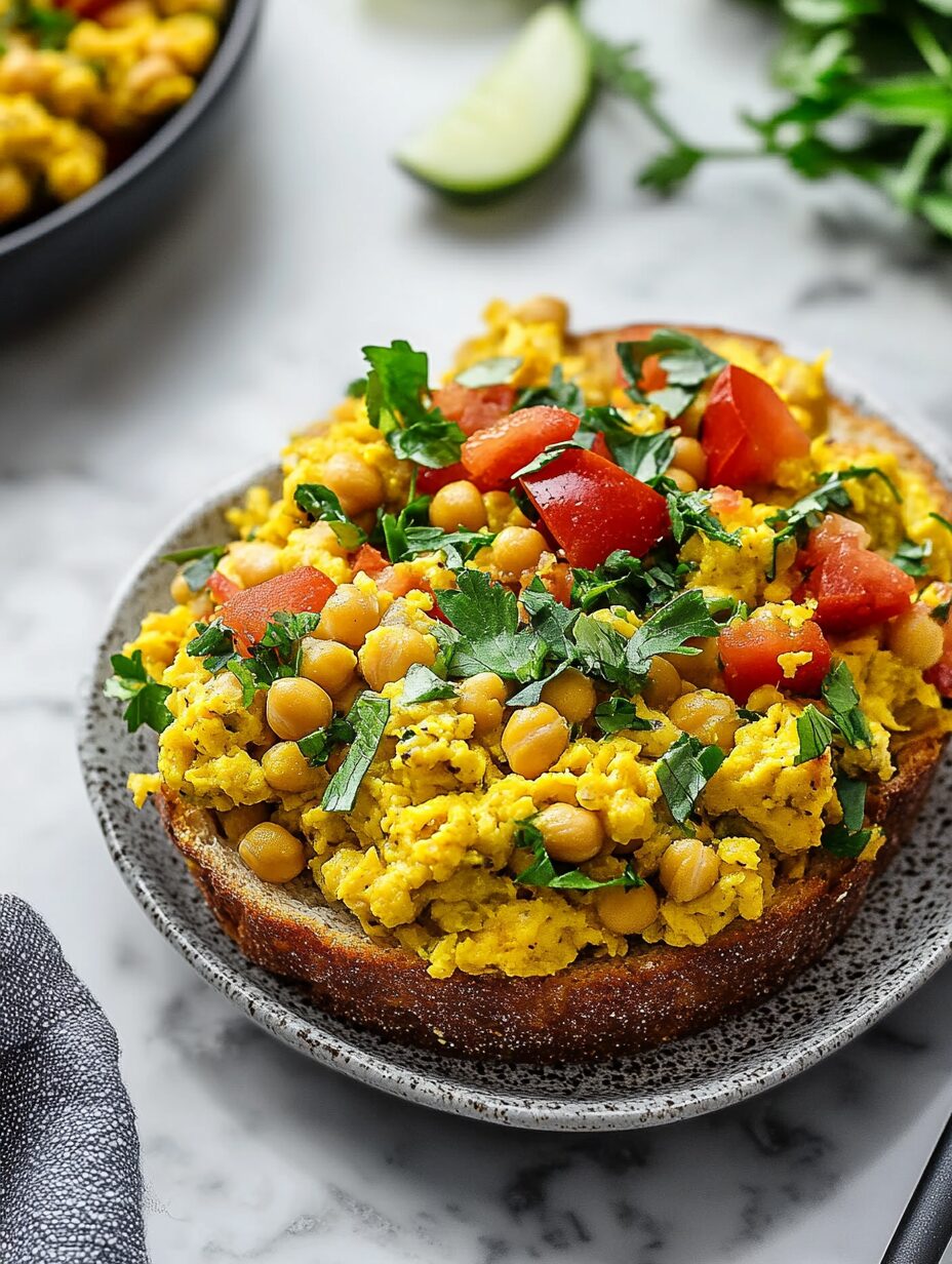 Chickpea Breakfast Scramble