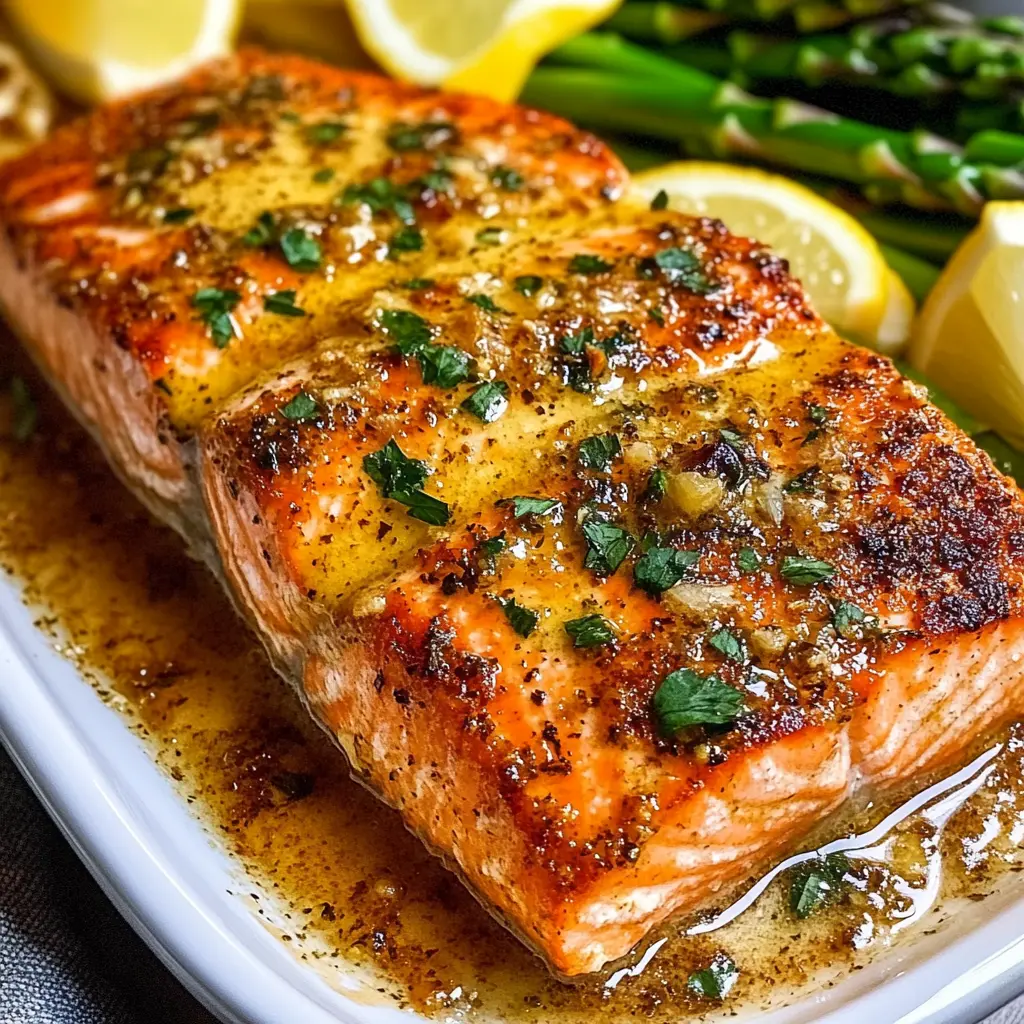 Garlic Butter Baked Salmon