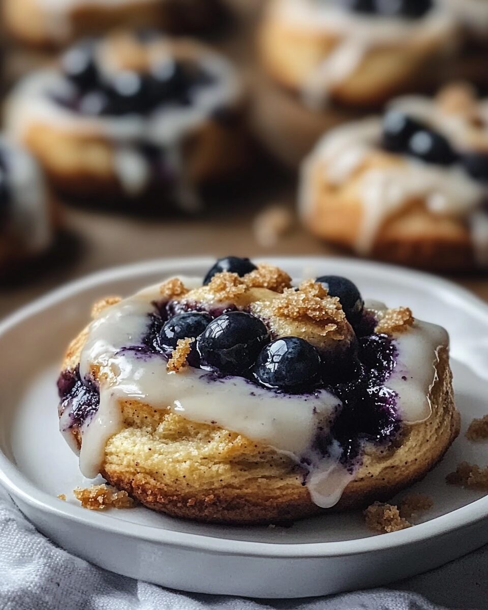 Blueberry Cinnamon Rolls