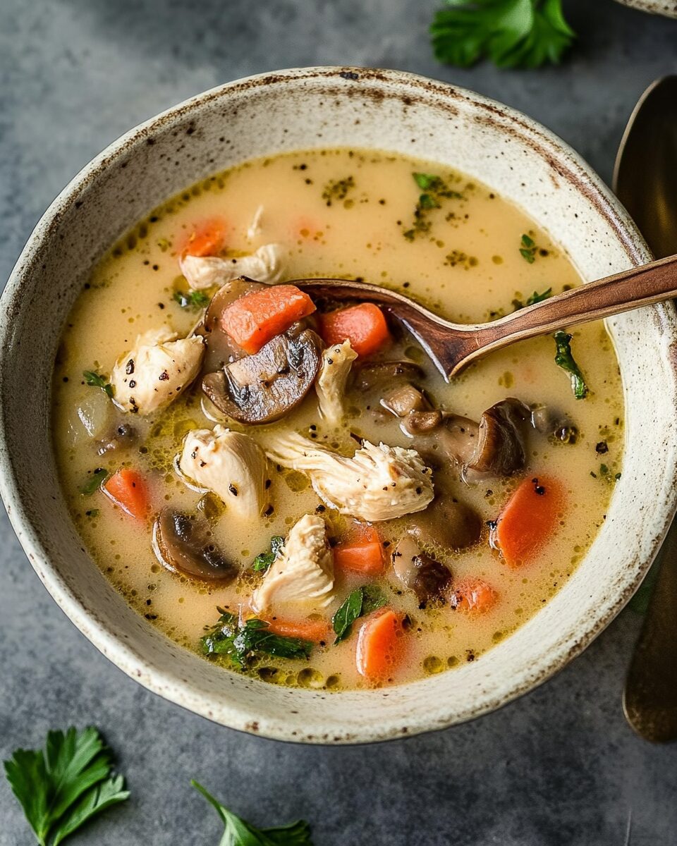 Chicken and Mushroom Soup