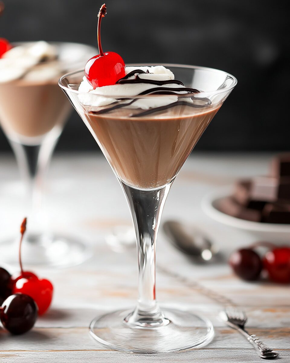 Chocolate Cherry Martini