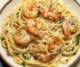 Creamy Garlic Shrimp Pasta