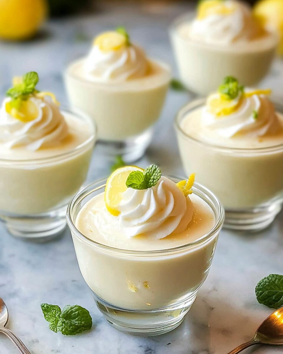 Easy Lemon Mousse Recipe