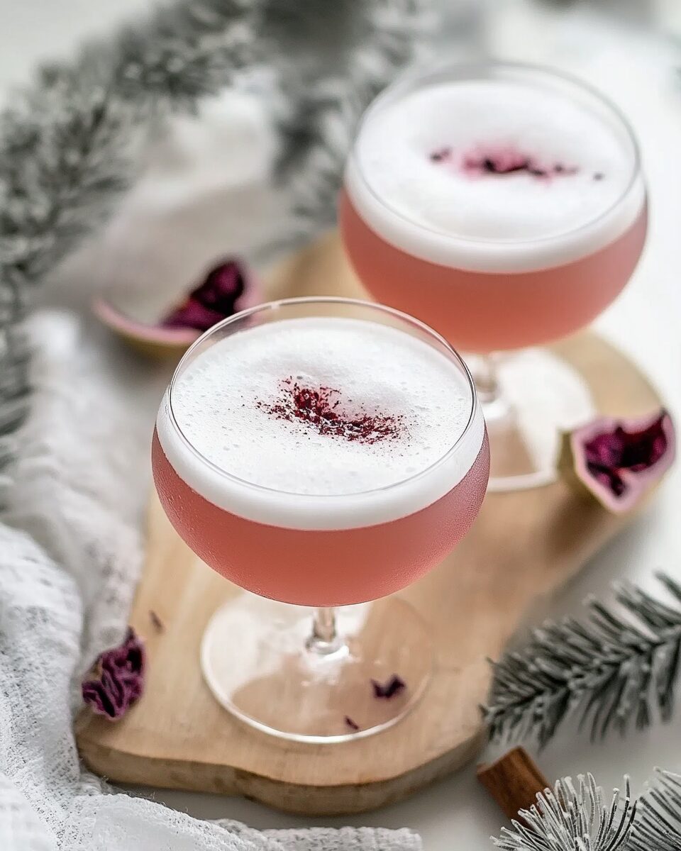 Hibiscus Gin Sour
