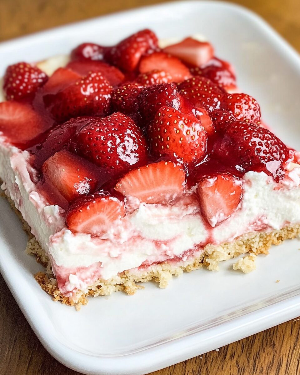 Strawberry Delight No-Bake Dessert