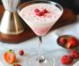 White Chocolate Strawberry Martini