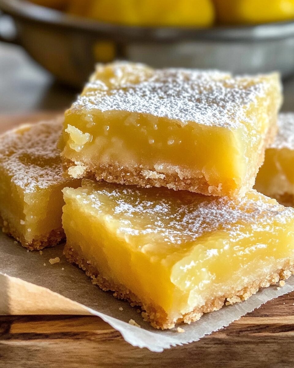 Sourdough Lemon Bars