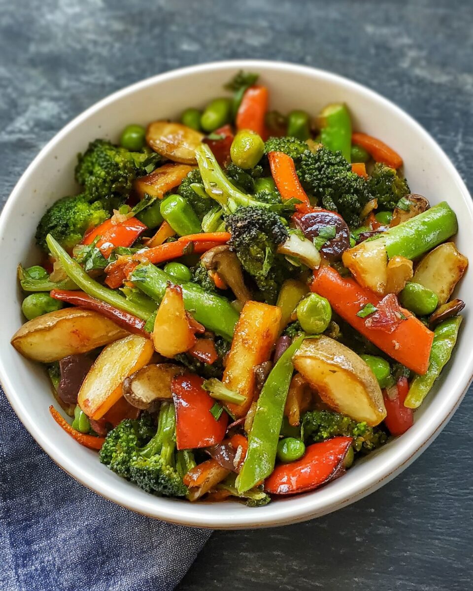 Ginger Veggie Stir-Fry