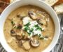 Vegan Hungarian Mushroom Soup