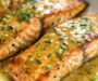 Buttered Honey Mustard Oven-Baked Salmon
