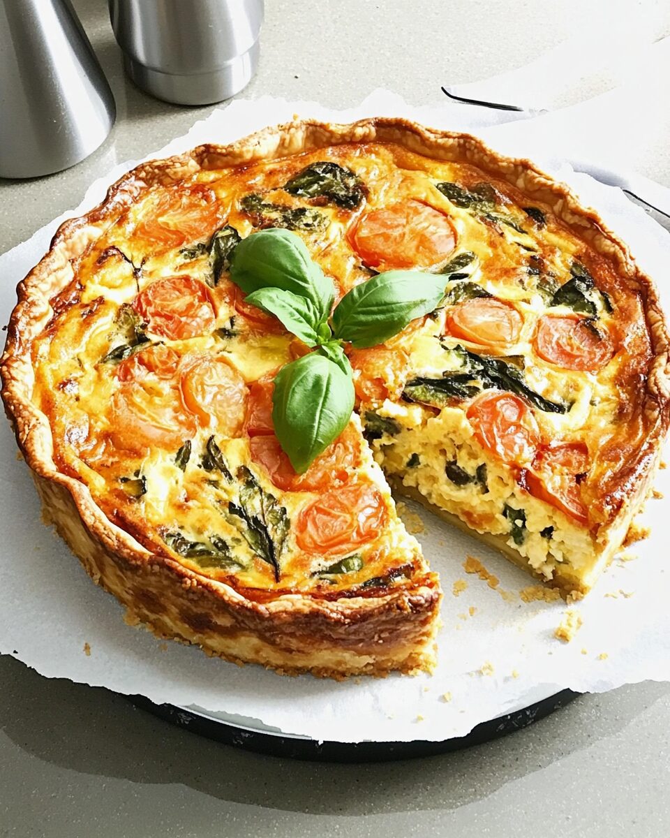 Healthy Vegetarian Quiche