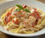 Linguine with Lobster and Vodka Cream Sauce