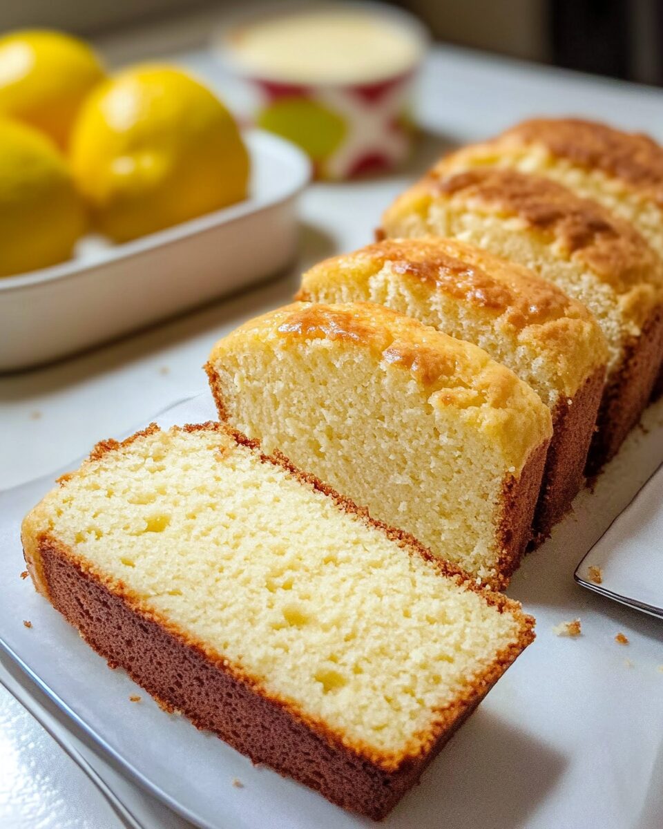 Lemon Ricotta Pound Cake