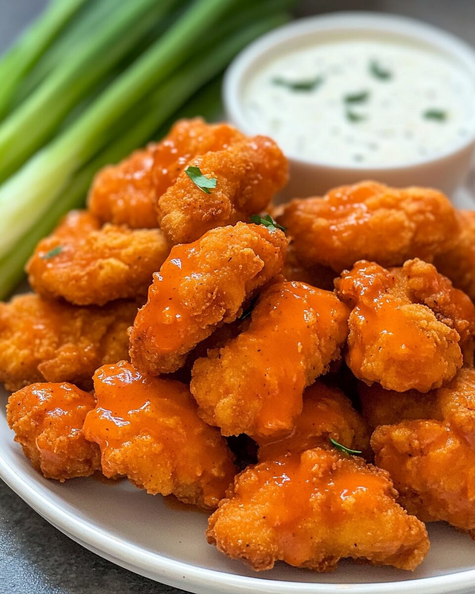 Crispy Buffalo Chicken Nuggets