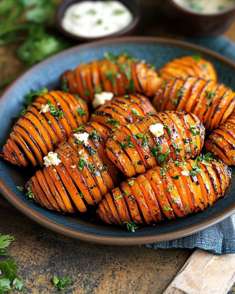 Cumin and Fennel Hasselback Carrots
