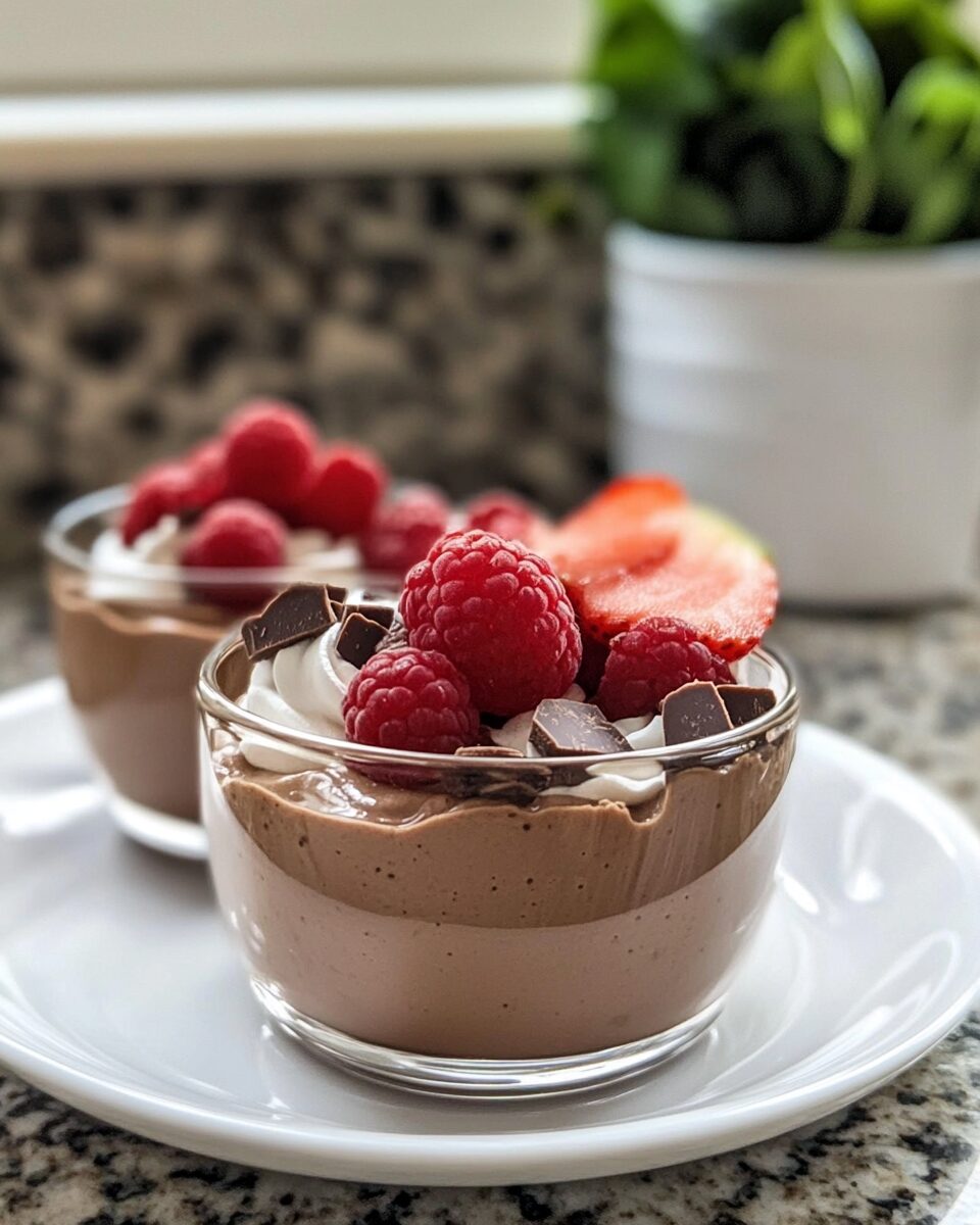 Cottage Cheese Chocolate Mousse