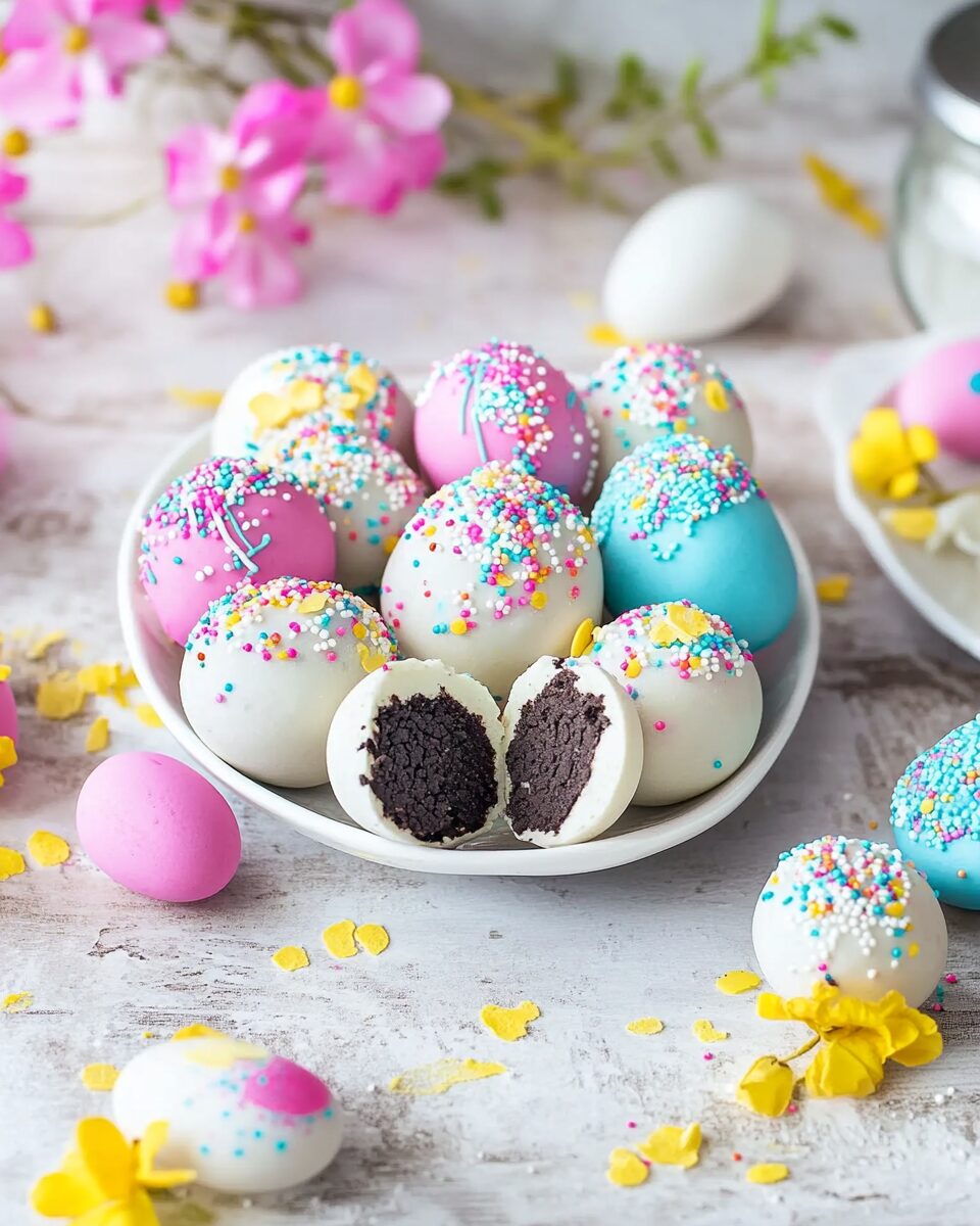 Easter Egg Oreo Balls