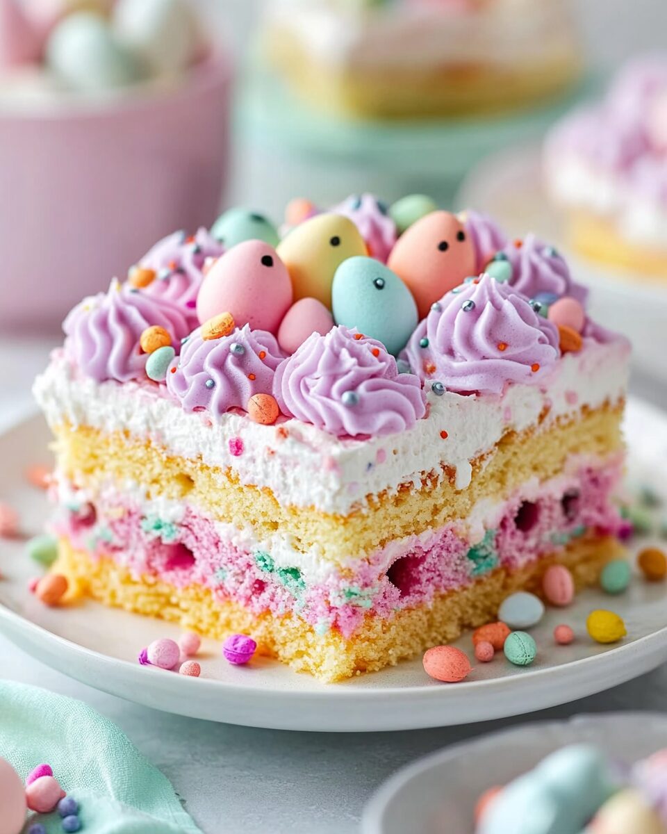 Easter Poke Cake