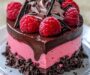 Heavenly Raspberry Chocolate Mousse Cake