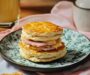 Ham and Cheese Buttermilk Biscuits