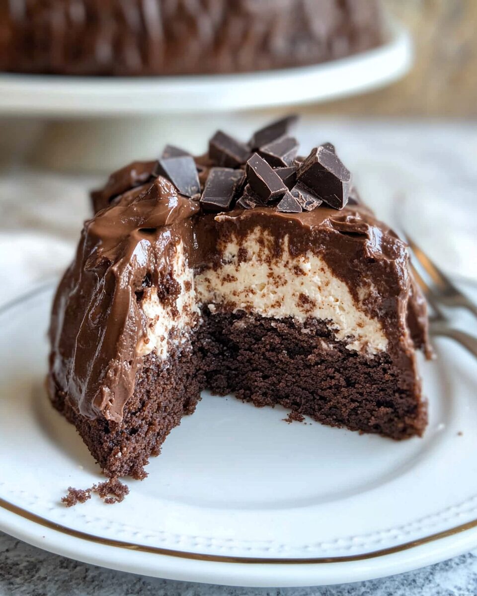 Keto Chocolate Ricotta Cake