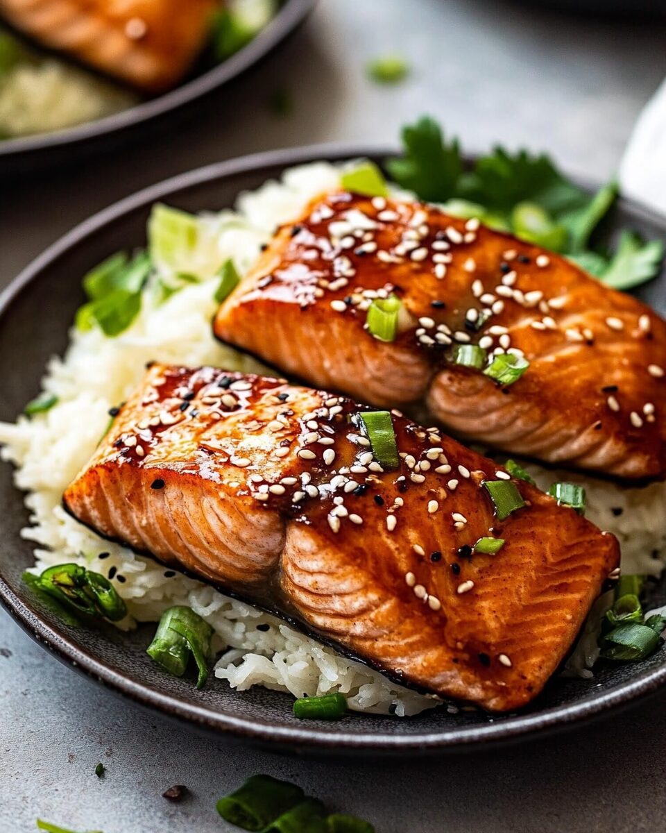 Miso Glazed Salmon